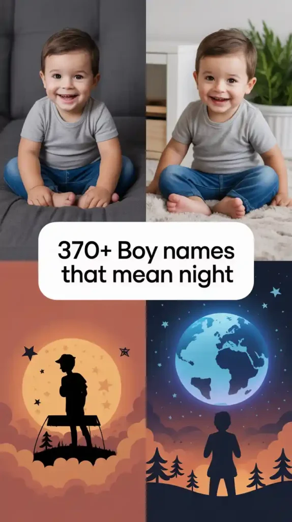 Boy Names That Mean Night