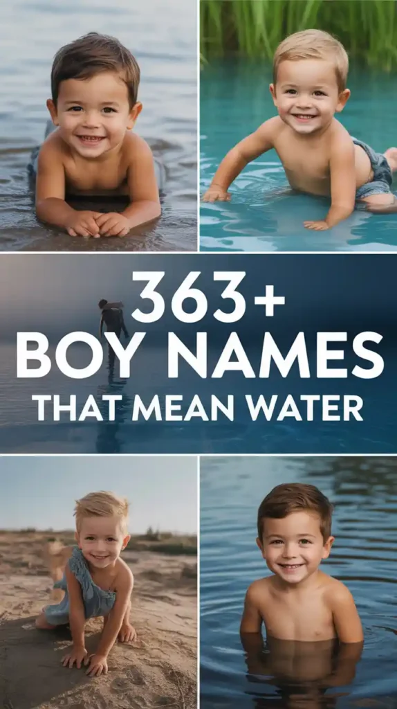 Boy Names That Mean Water