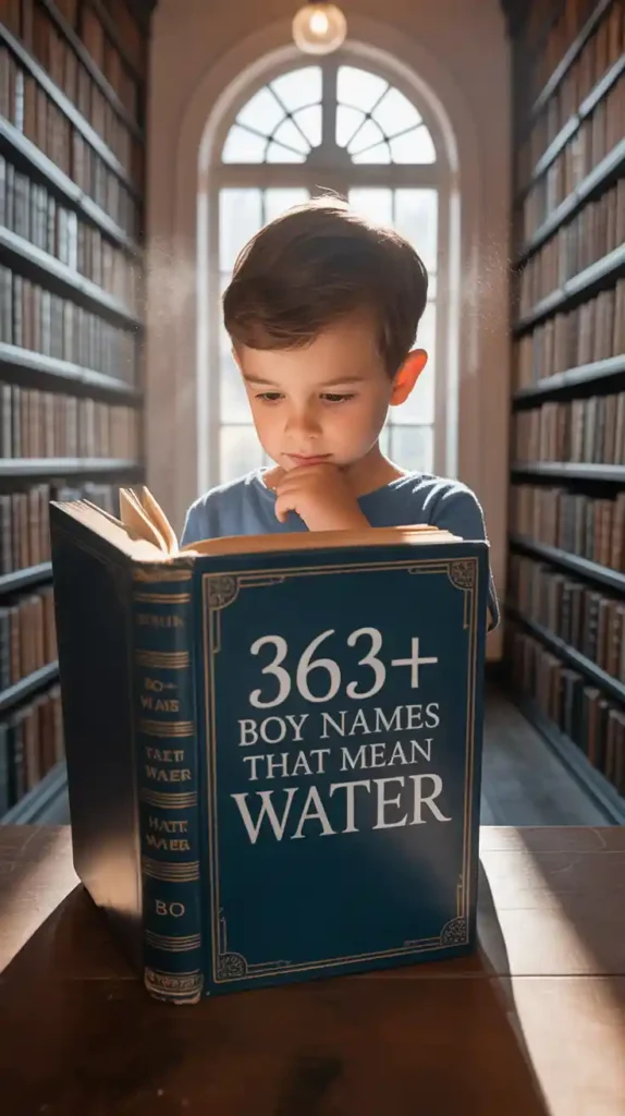 Boy Names That Mean Water