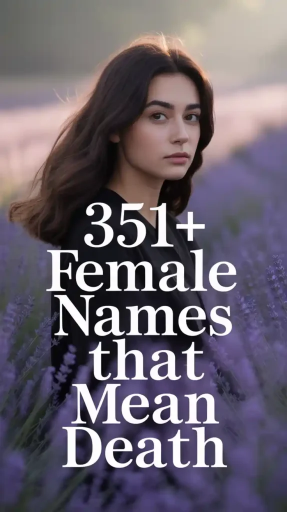 Female Names That Mean Death