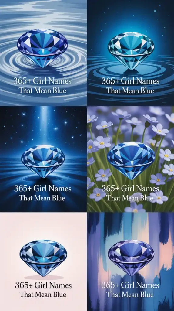 Girl Names That Mean Blue