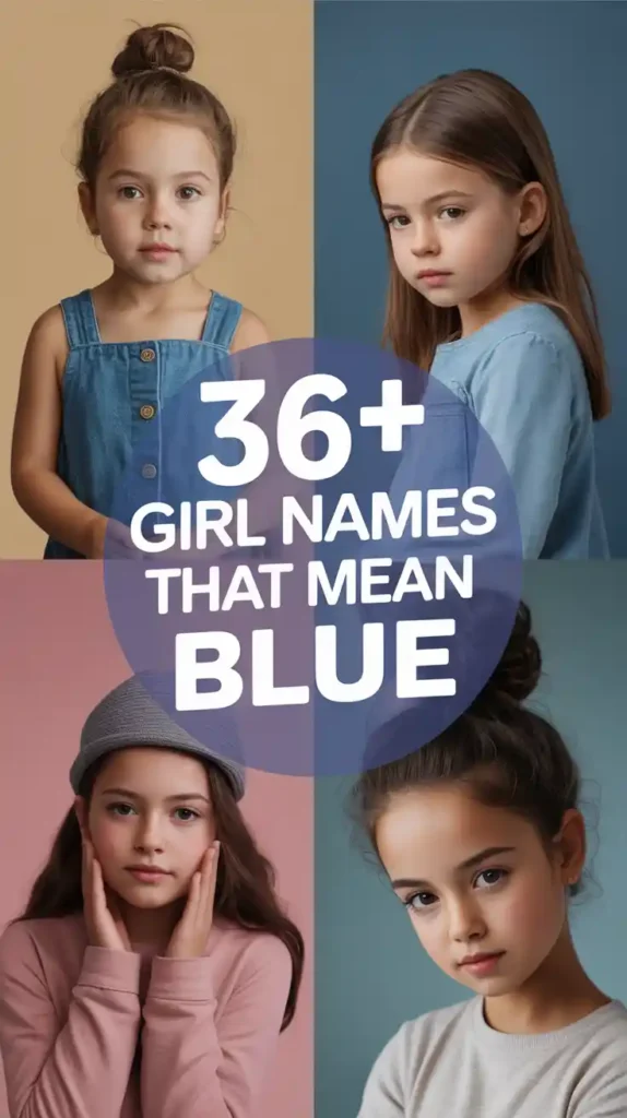 Girl Names That Mean Blue