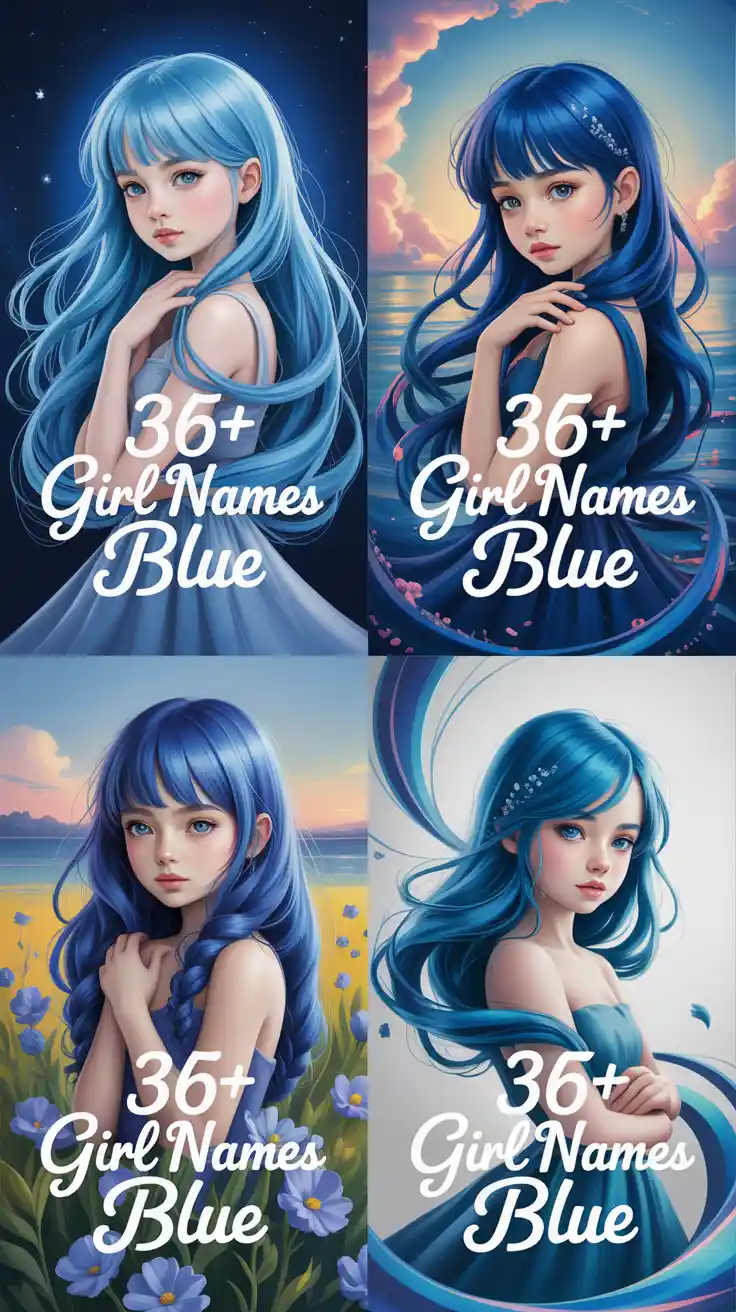 Girl Names That Mean Blue