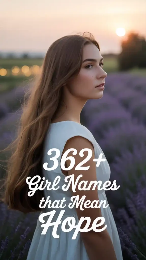 Girl Names That Mean Hope 