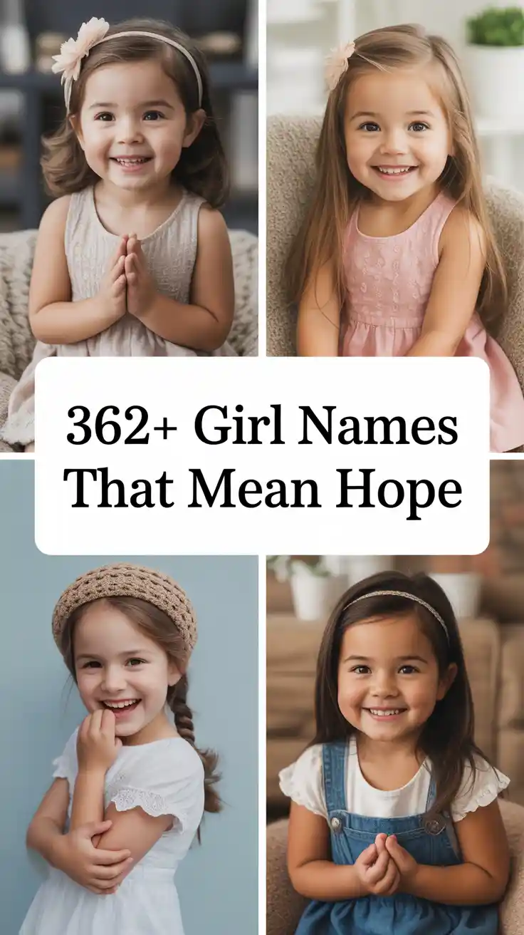 Girl Names That Mean Hope