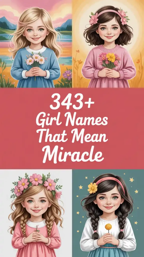 Girl Names That Mean Miracle