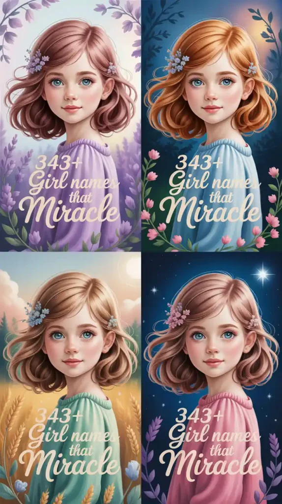 Girl Names That Mean Miracle