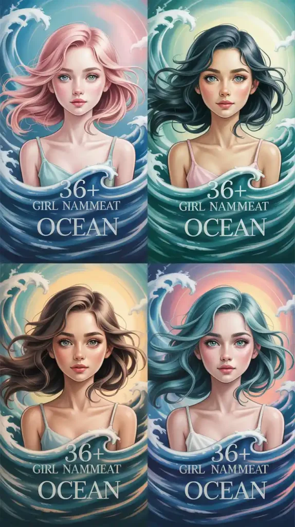 Girl Names That Mean Ocean