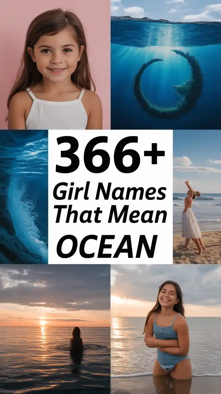 Girl Names That Mean Ocean