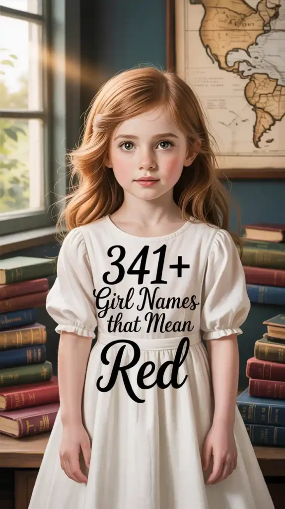Girl Names That Mean Red
