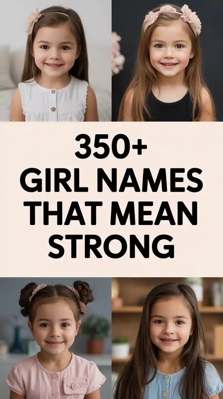 Girl Names That Mean Strong and Beautiful