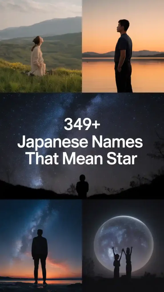 Japanese Names That Mean Star