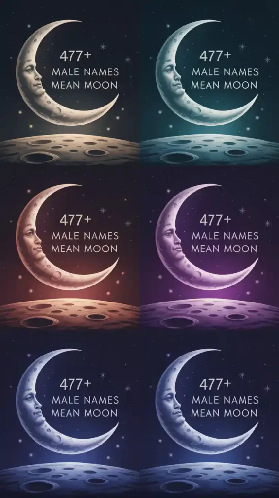 Male Names That Mean Moon