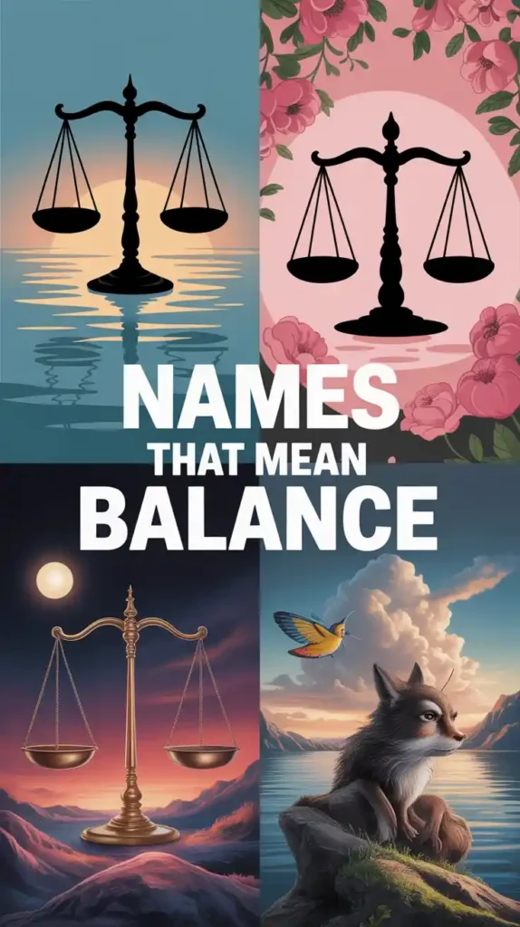 Names That Mean Balance