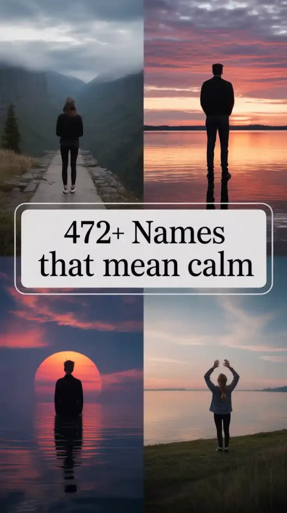 Names That Mean Calm