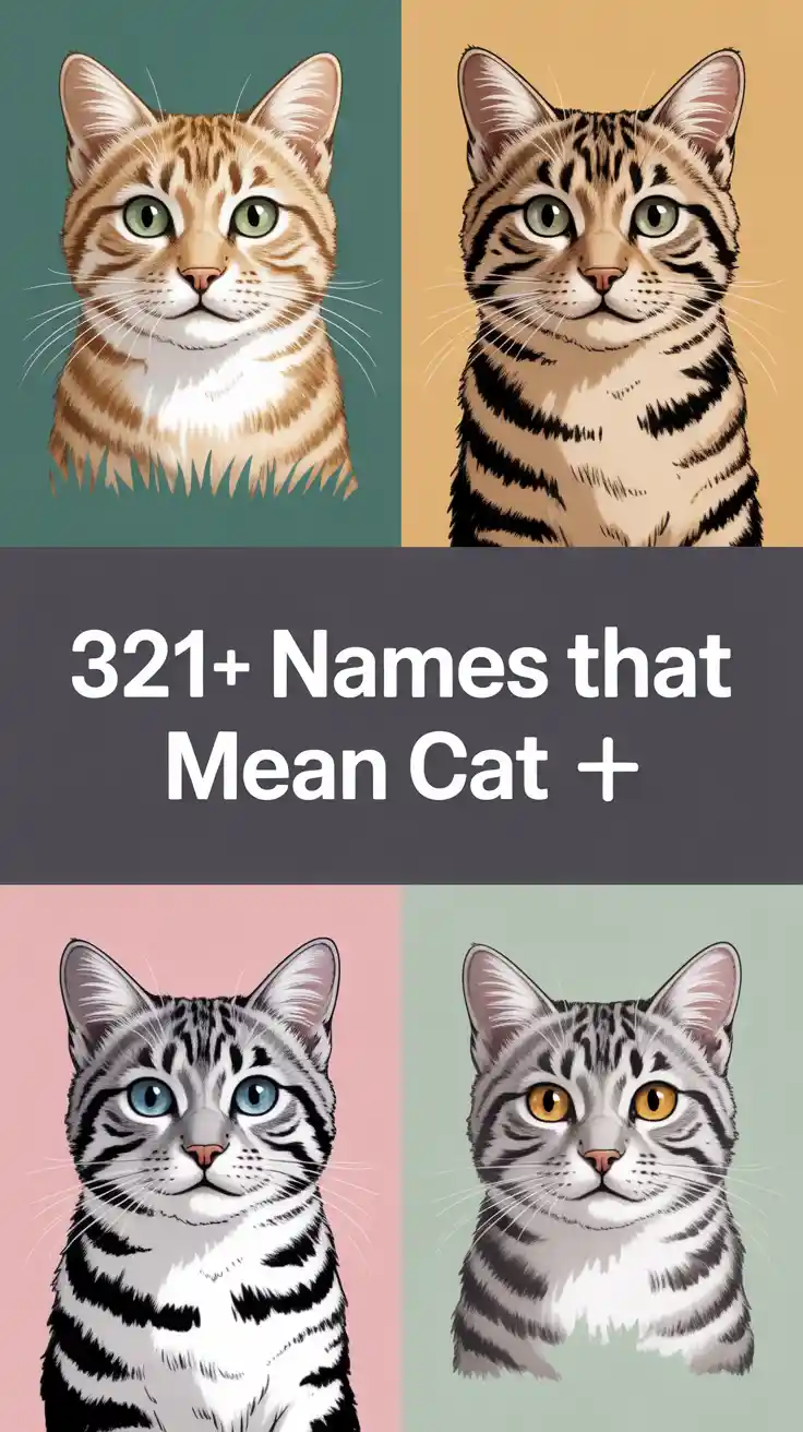 Names That Mean Cat