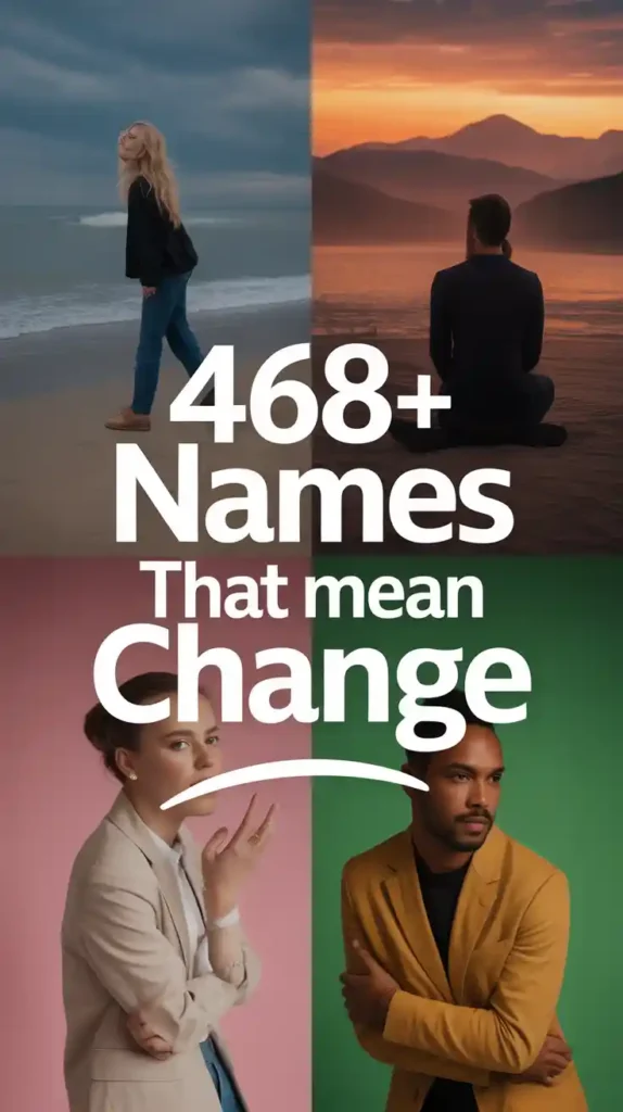 Names That Mean Change