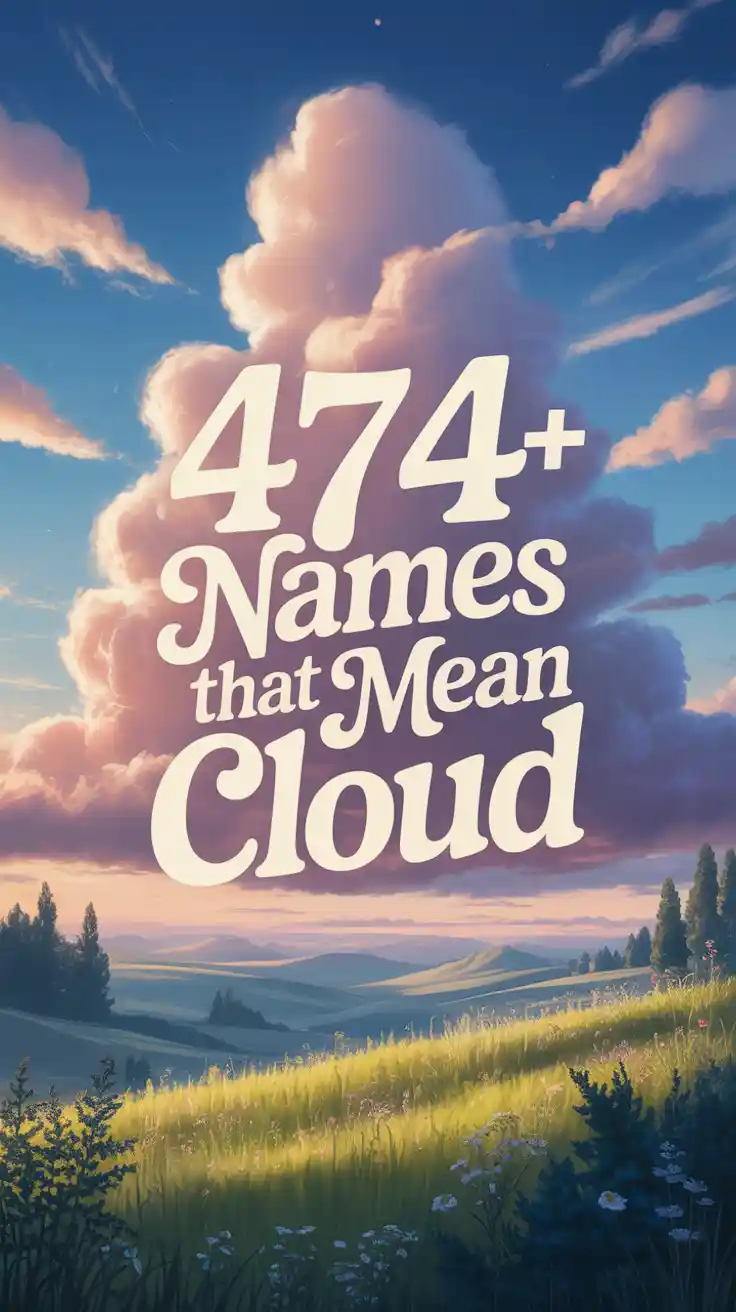 Names That Mean Cloud