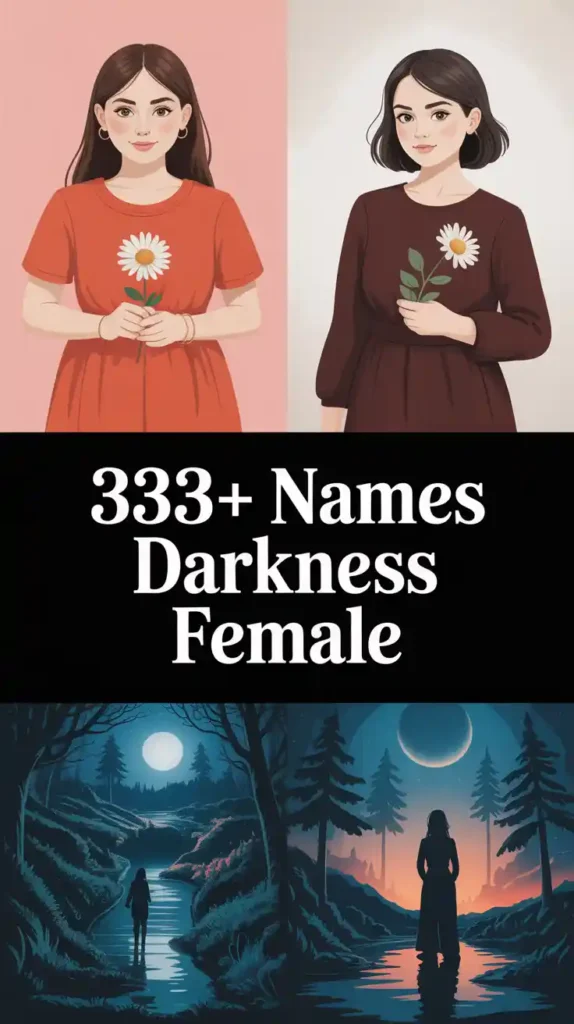Names That Mean Darkness Female