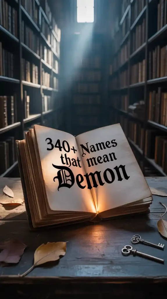 Names That Mean Demon