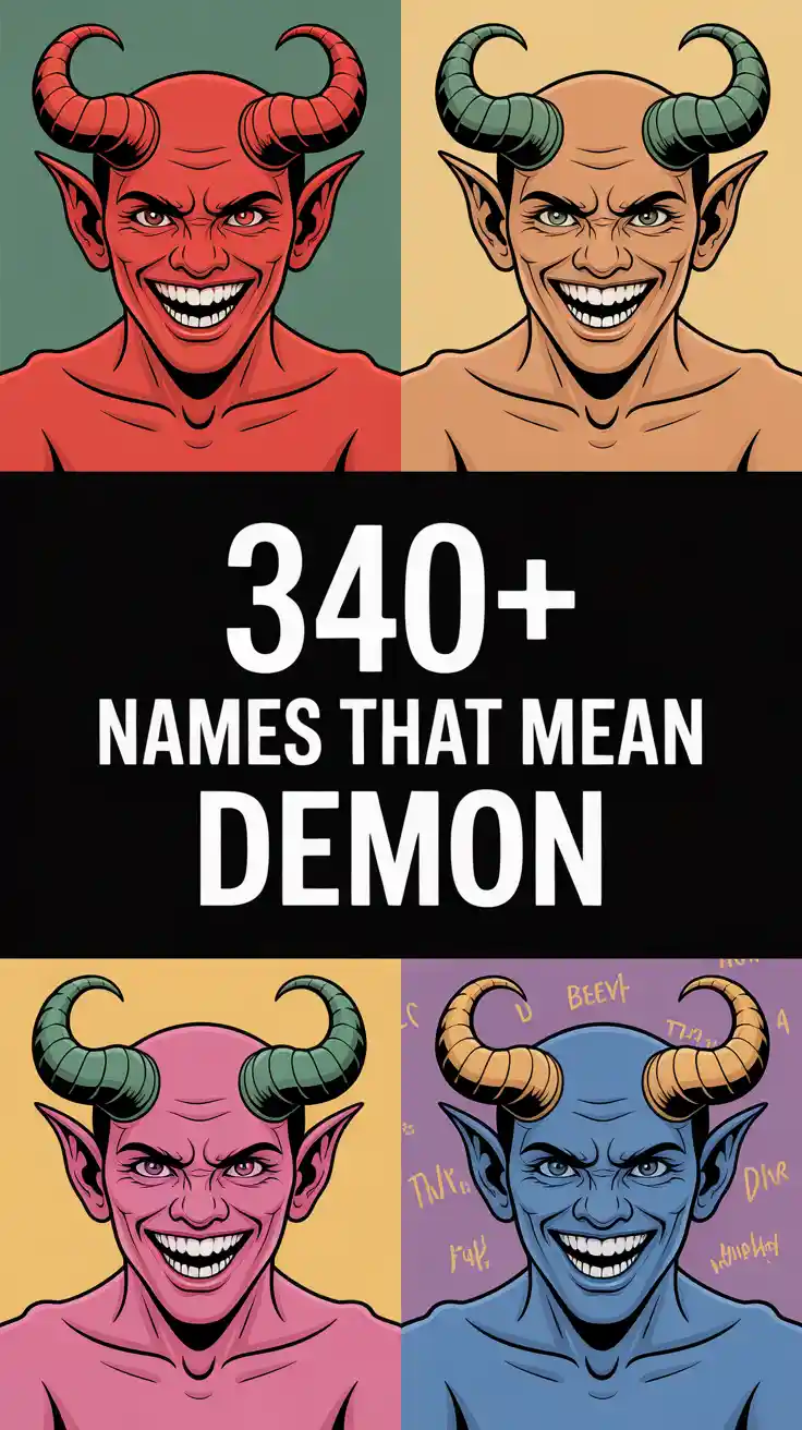 Names That Mean Demon