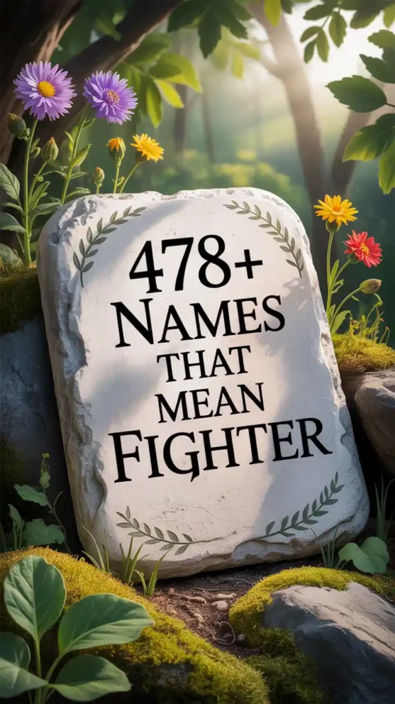 Names That Mean Fighter