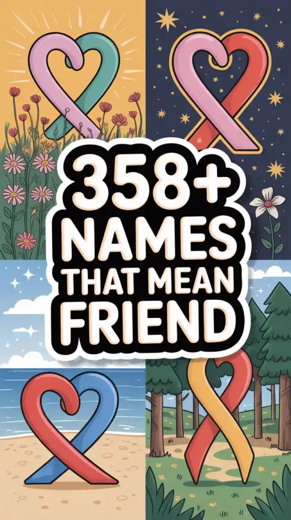 Names That Mean Friend