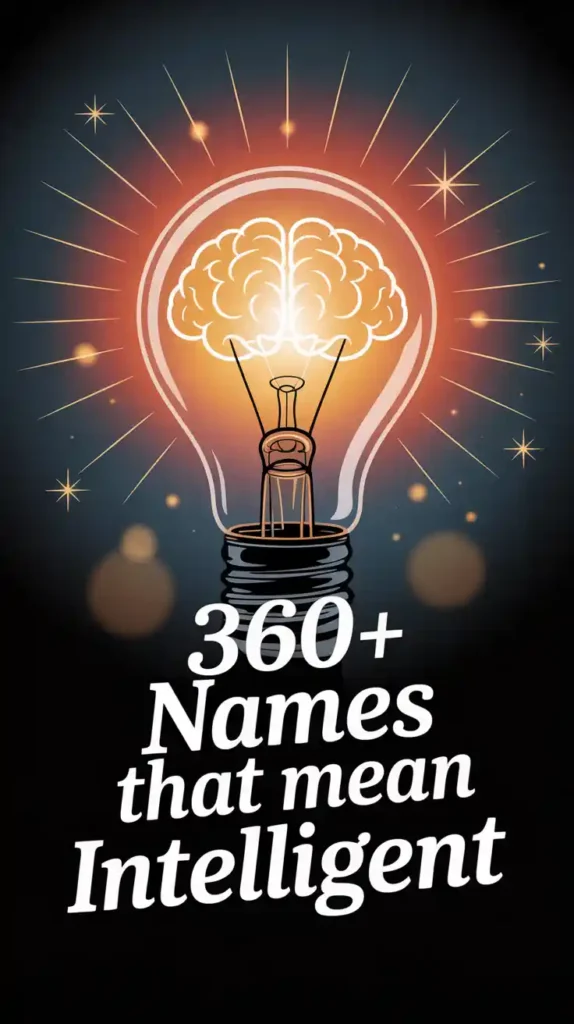 Names That Mean Intelligent 