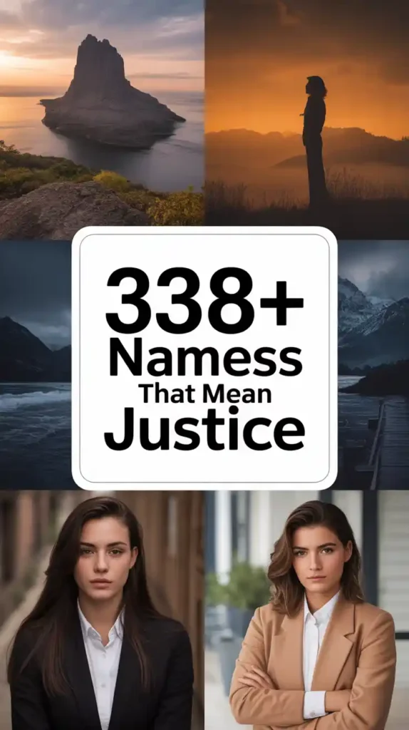 Names That Mean Justice