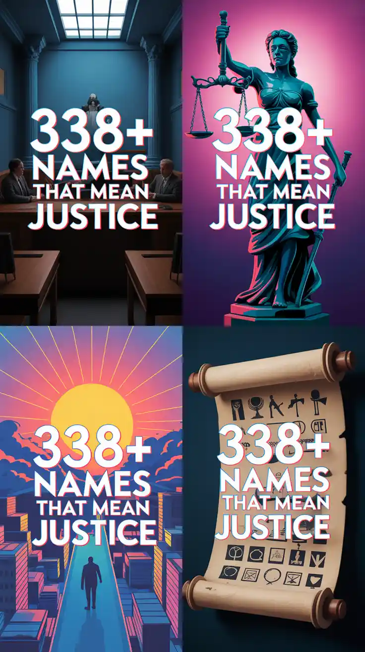 Names That Mean Justice