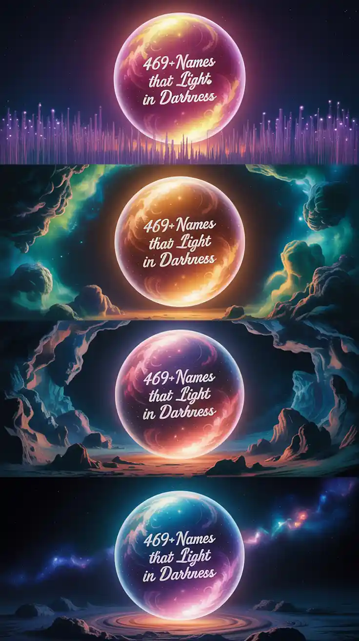 Names That Mean Light in the Darkness