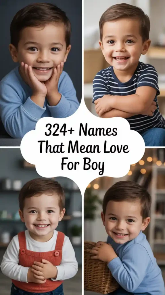 Names That Mean Love for Boy