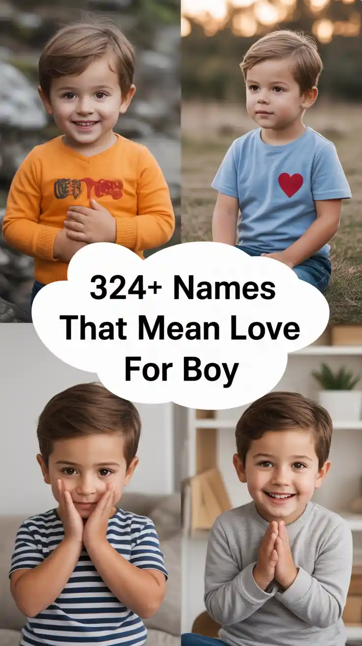 Names That Mean Love for Boy