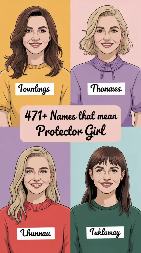 Names That Mean Protector Girl