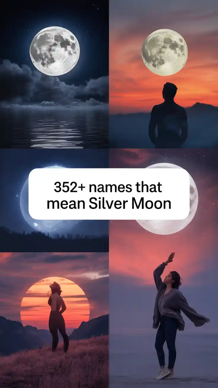 Names That Mean Silver Moon Bellabeat