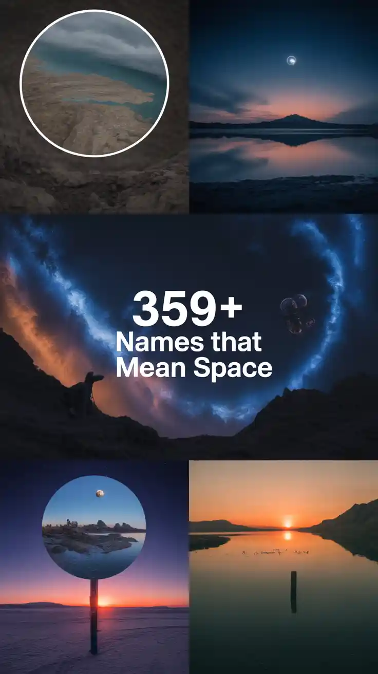 Names That Mean Space