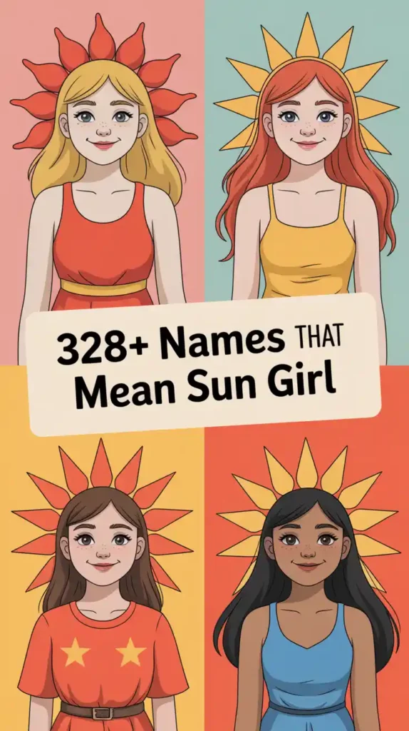 Names That Mean Sun Girl