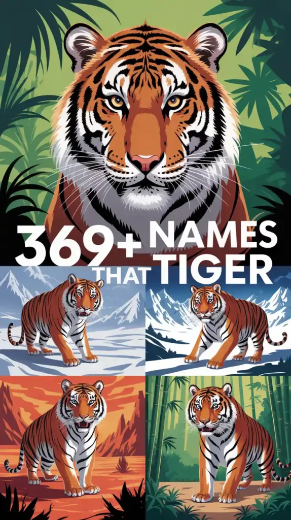 Names That Mean Tiger  