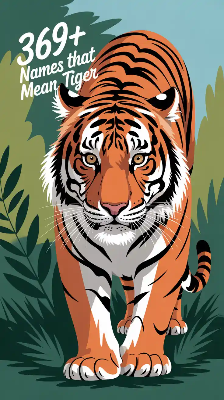 Names That Mean Tiger