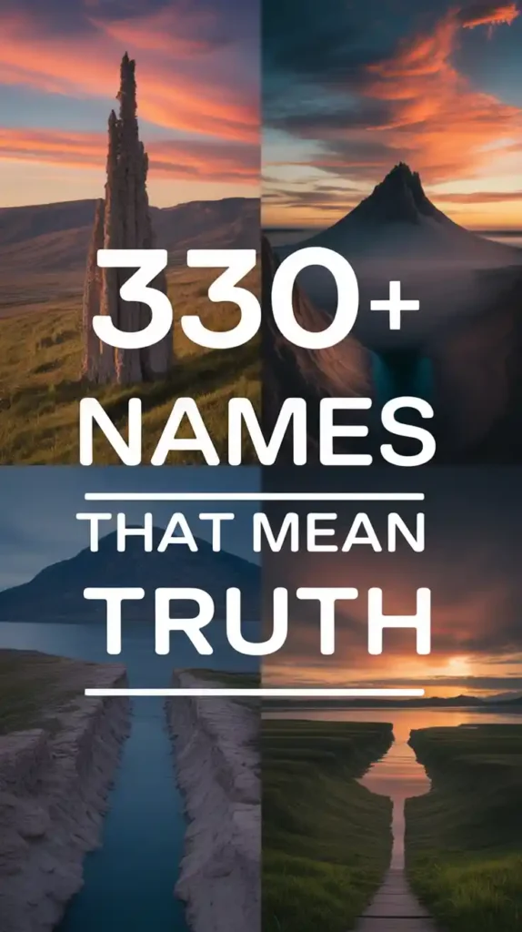 Names That Mean Truth