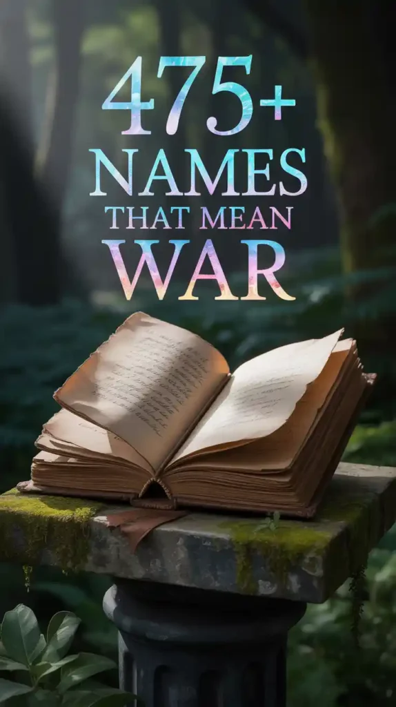 Names That Mean War