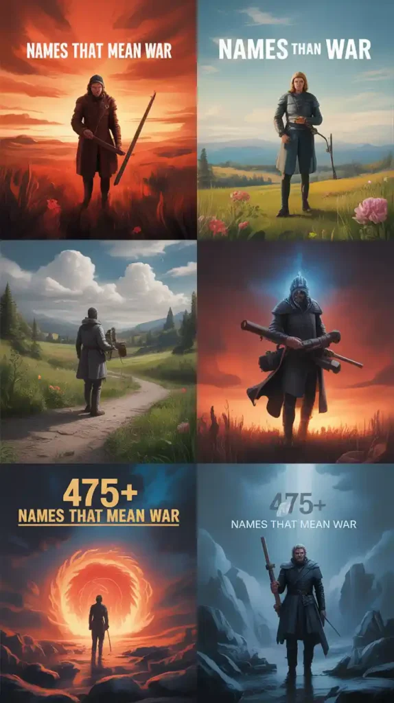 Names That Mean War