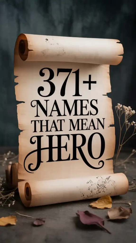 Names That Mean Hero