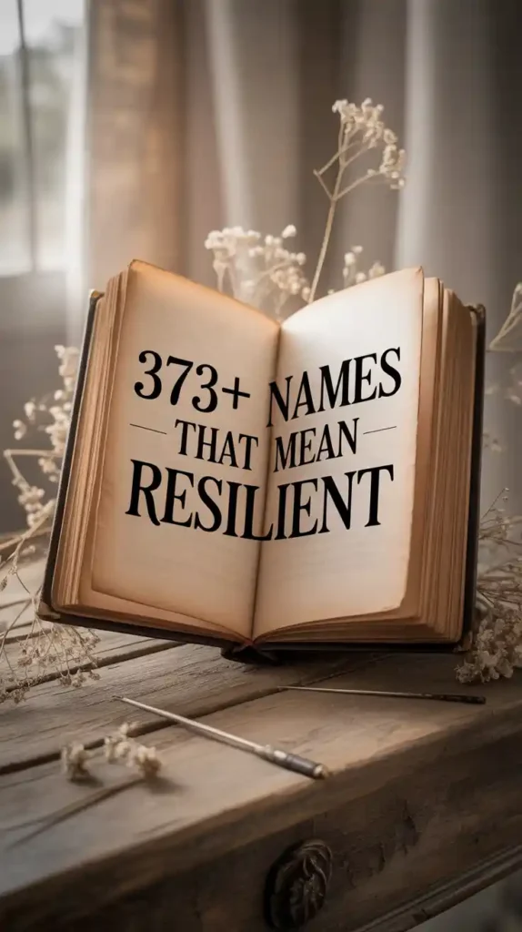Names That Mean Resilient