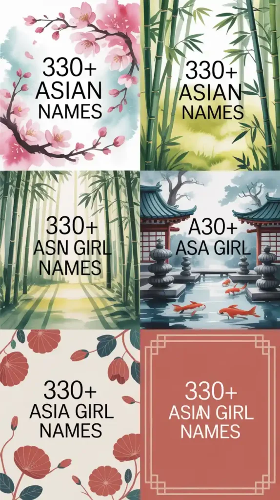 Asian Girl Names