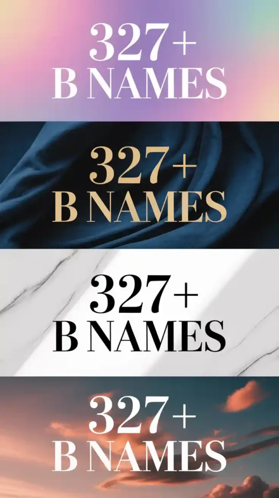 B Names