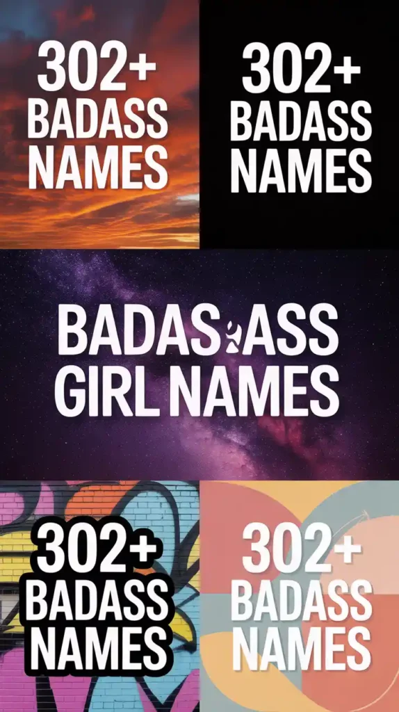 Badass Girl Names