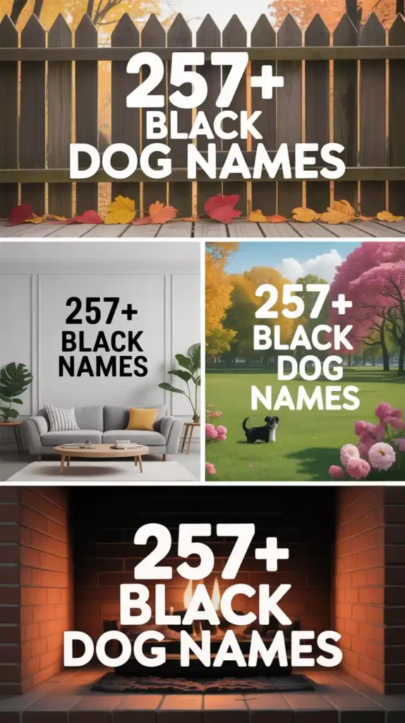 Black Dog Names