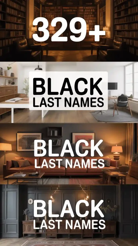 Black Last Names