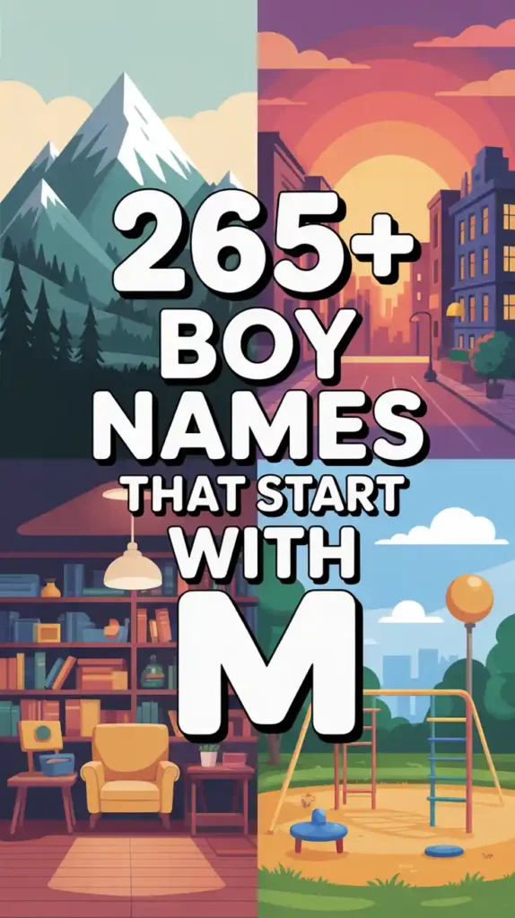 Boy Names That Start With M